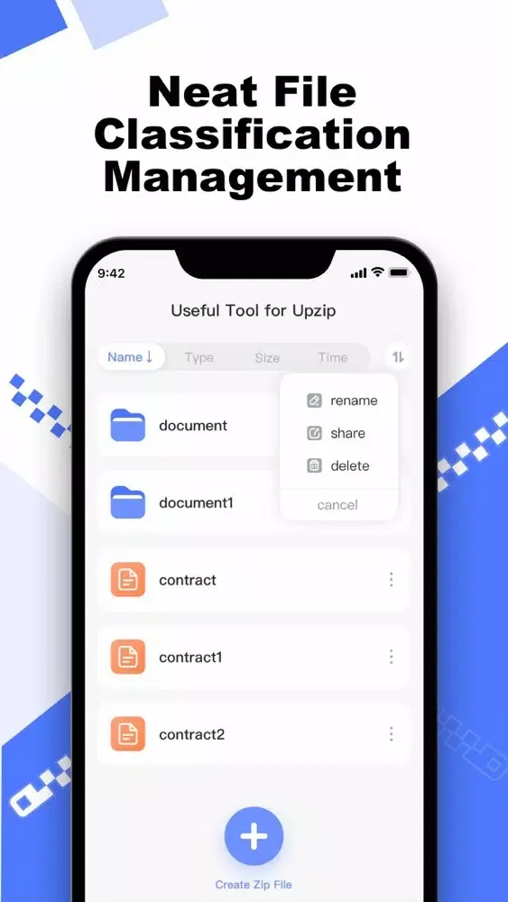 تصاویر Zip File , rar-Unzip & Archive
