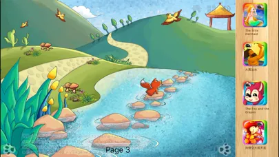 The Fox and the Grapes Bedtime Fairy Tale iBigToy स्क्रीनशॉट