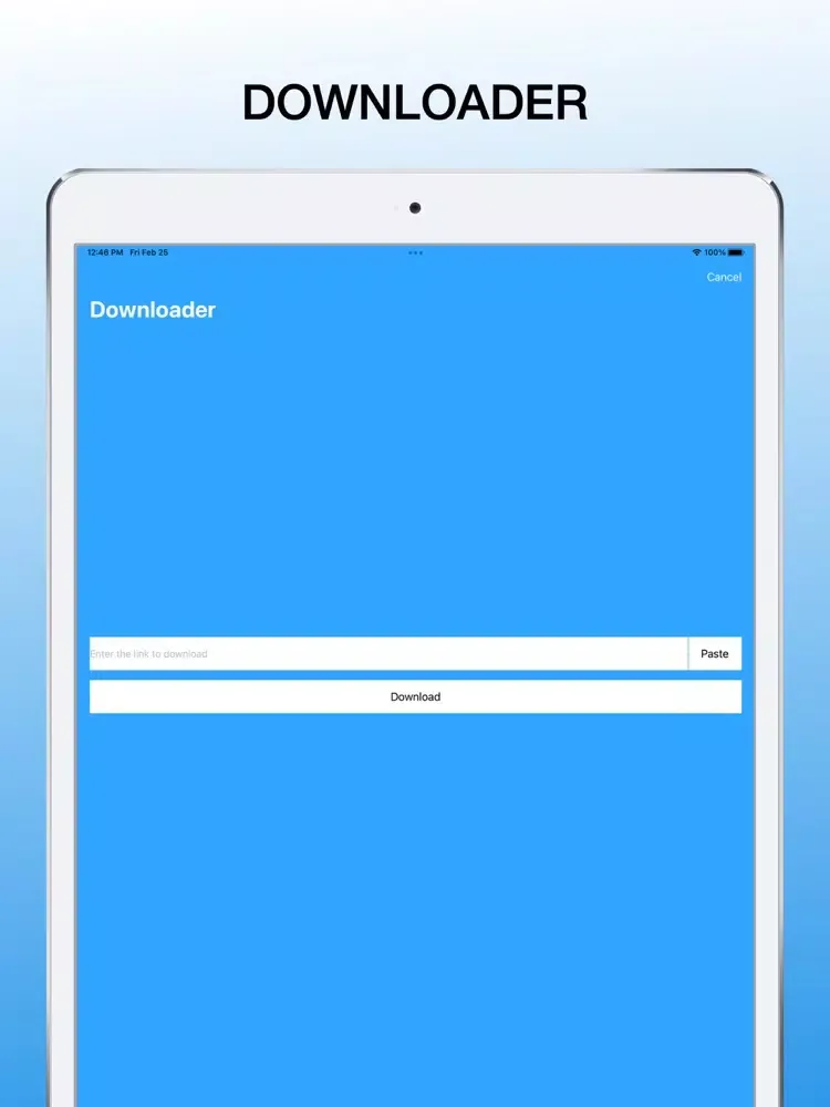 Any Downloader - Easy Download iPad 應用截圖