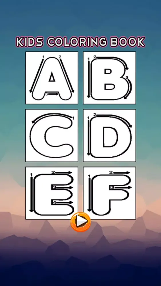 ABC Coloring Book - Alphabets Drawing Pages and Painting Educational Learning skill Games For Kid & Toddler Screenshots