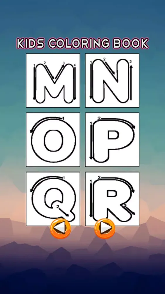 ABC Coloring Book - Alphabets Drawing Pages and Painting Educational Learning skill Games For Kid & Toddler Screenshots