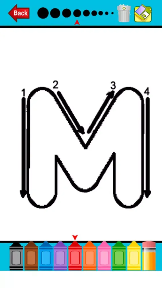 ABC Coloring Book - Alphabets Drawing Pages and Painting Educational Learning skill Games For Kid & Toddler Screenshots