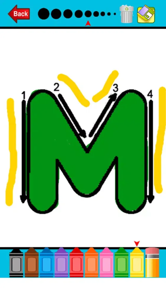 ABC Coloring Book - Alphabets Drawing Pages and Painting Educational Learning skill Games For Kid & Toddler Screenshots