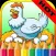 Animals Farm Coloring Book - Drawing Pages and Painting Educational Learning skill Games For Kid & Toddler