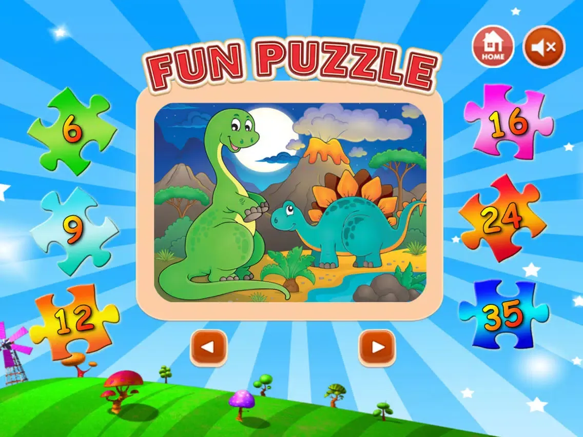 Dinosaur Puzzles For Adults Photo Jigsaw Puzzle iPad  Screenshots