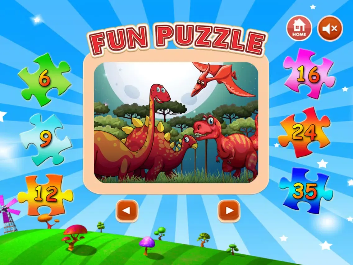Dinosaur Puzzles For Adults Photo Jigsaw Puzzle iPad  Screenshots