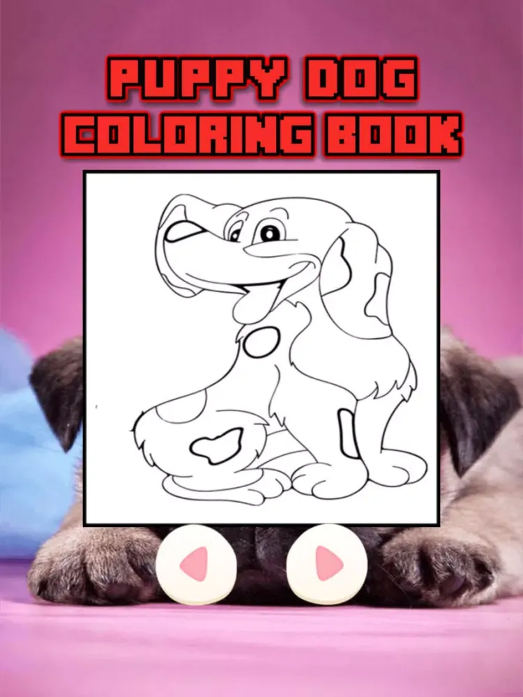 Captures d'écran de Puppy Dog Coloring Pages Animals Painting Drawing iPad 