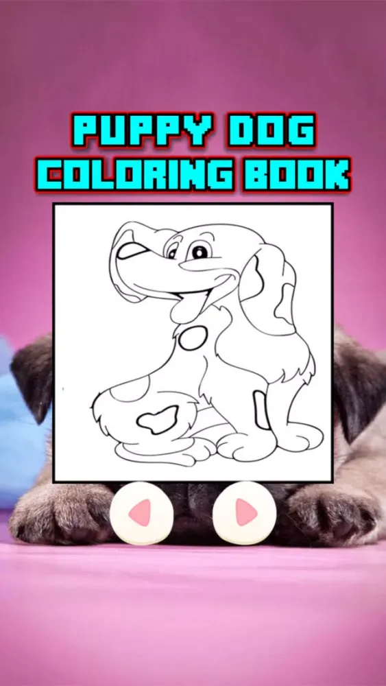 Captures d'écran de Puppy Dog Coloring Pages Animals Painting Drawing