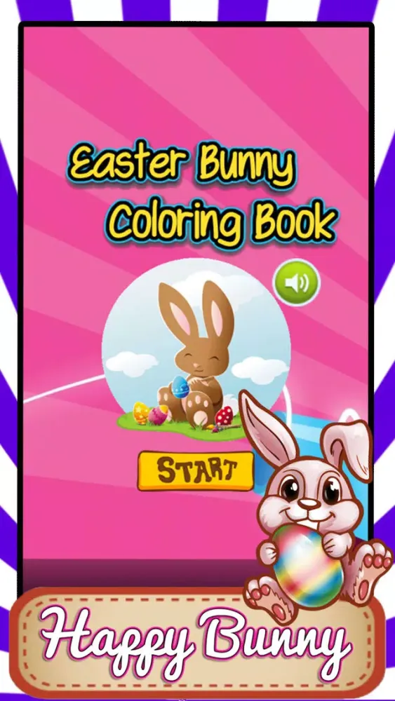 Tangkapan layar Easter Bunny Coloring Pages Easter Egg Memory Game