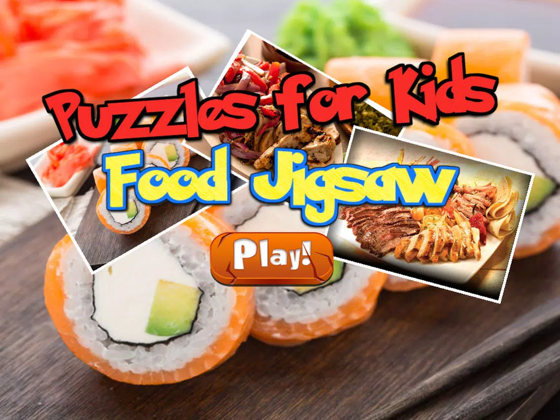 Скриншоты Food Jigsaw - Learning fun puzzle game iPad 