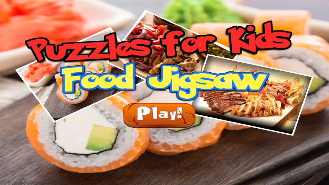 Скриншоты Food Jigsaw - Learning fun puzzle game