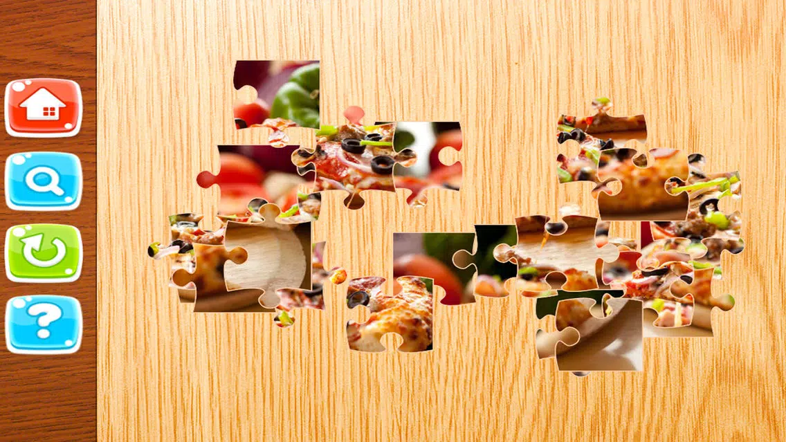 Скриншоты Food Jigsaw - Learning fun puzzle game