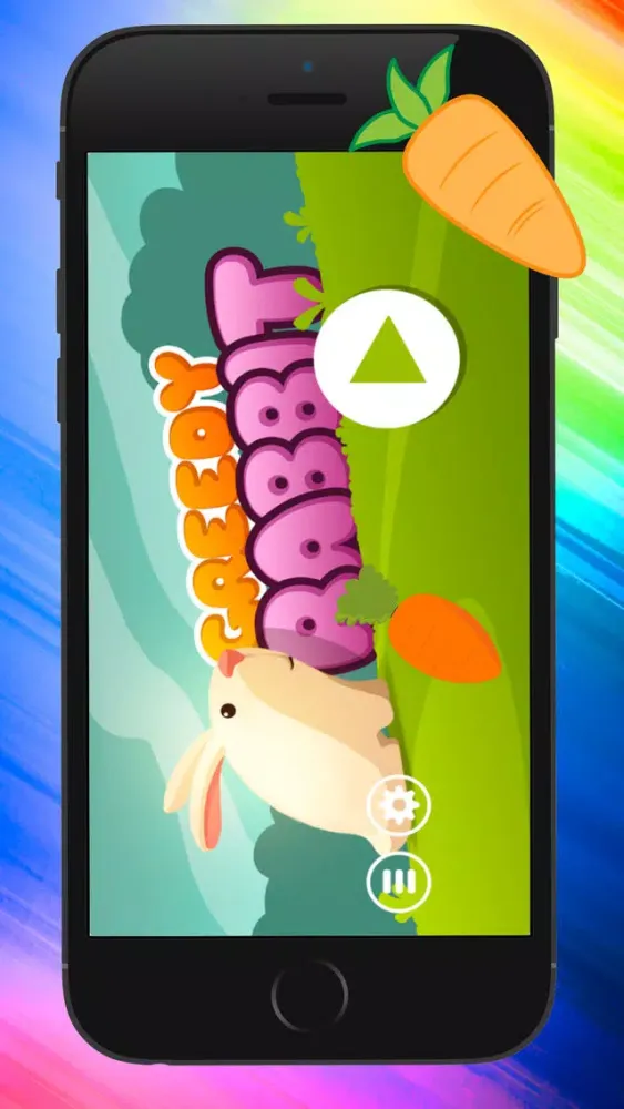 Ảnh chụp màn hình của Greedy Rabbit - jump and run fun games for free