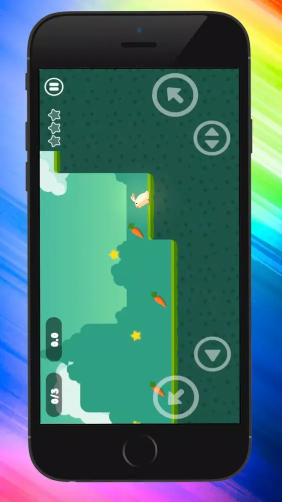 Ảnh chụp màn hình của Greedy Rabbit - jump and run fun games for free