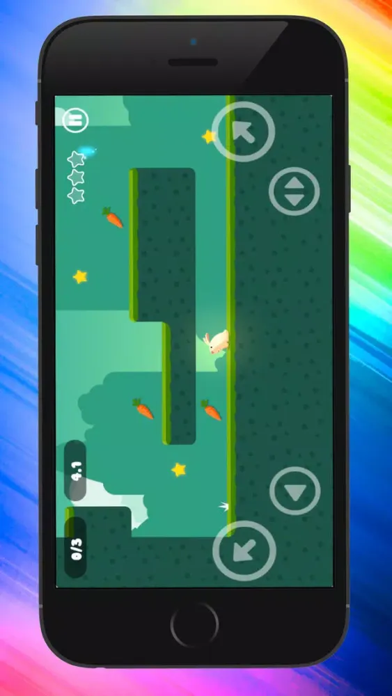 Ảnh chụp màn hình của Greedy Rabbit - jump and run fun games for free