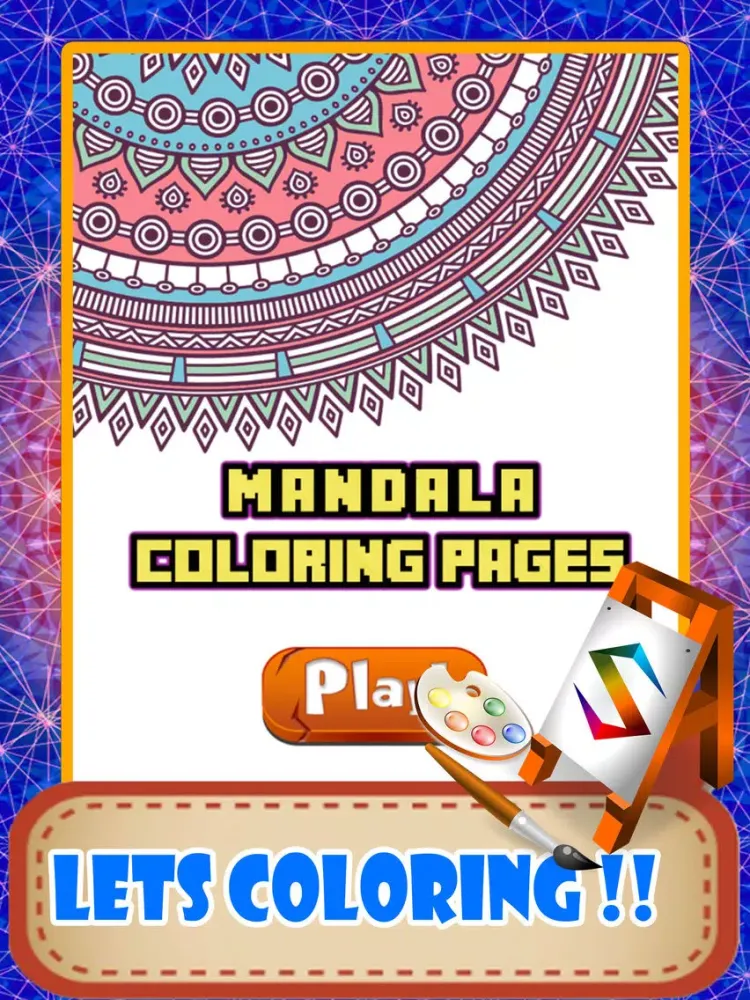 ภาพหน้าจอของ Mandala Coloring Pages Adults Mandalas Books App iPad 