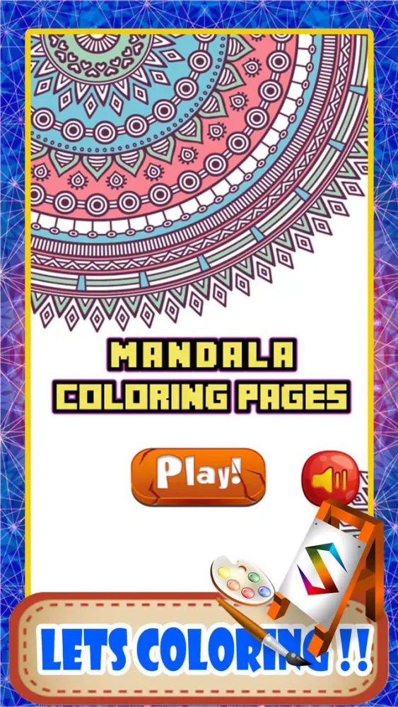 ภาพหน้าจอของ Mandala Coloring Pages Adults Mandalas Books App