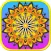 Adult Coloring Book Mandala Stress Relief Therapy