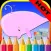 Sea Animals Coloring Book - Underwater Drawing Pages and Painting Learning skill Games For Kid & Toddler