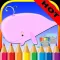 Sea Animals Coloring Book - Underwater Drawing Pages and Painting Learning skill Games For Kid & Toddler