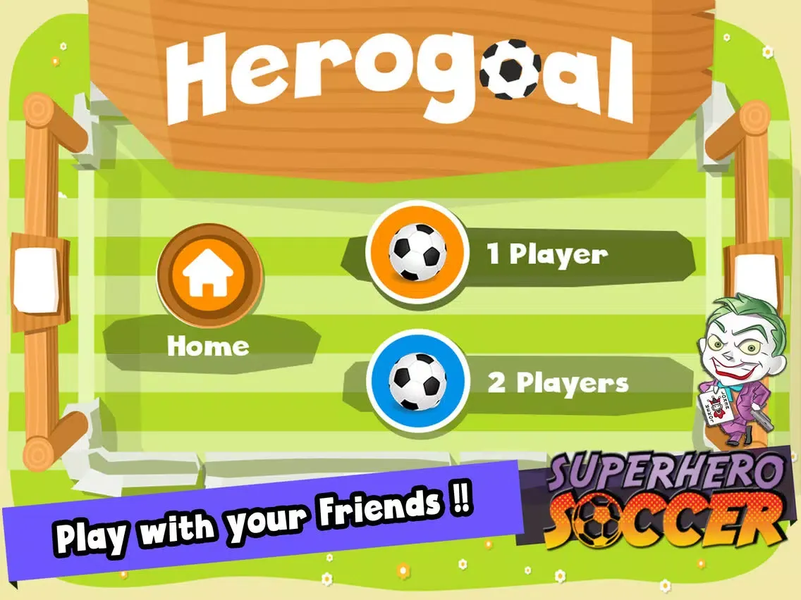 Super Hero Soccer - Kick Goal Sport Games for Kids iPad  স্ক্রিনশট