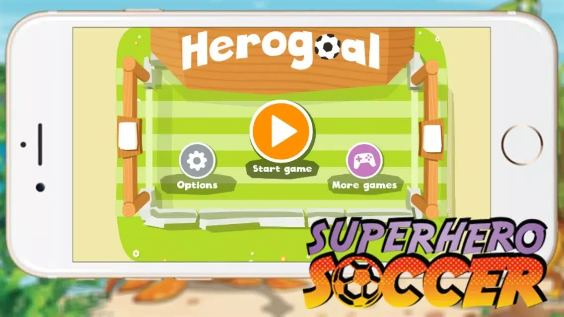 Super Hero Soccer - Kick Goal Sport Games for Kids স্ক্রিনশট