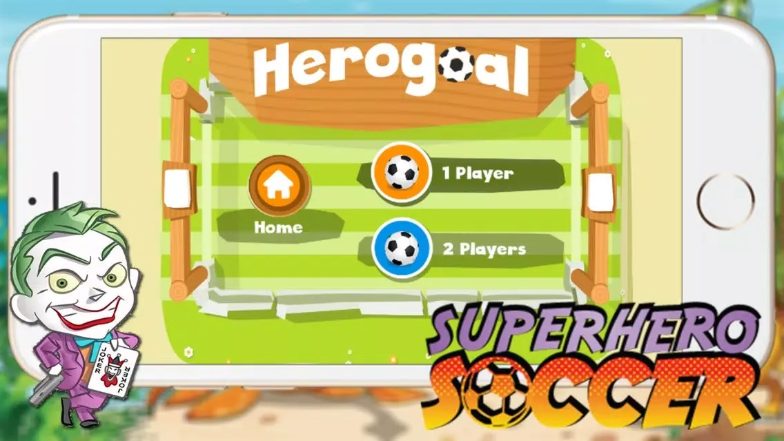 Super Hero Soccer - Kick Goal Sport Games for Kids স্ক্রিনশট