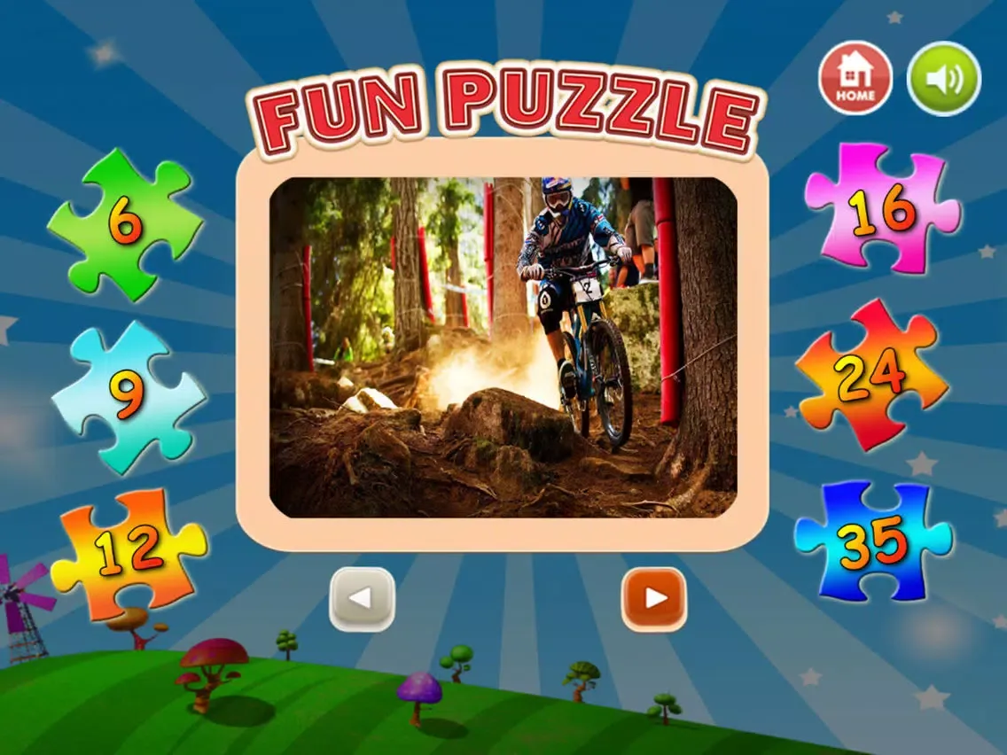 Sports Jigsaw - Learning fun puzzle game iPad  Screenshots