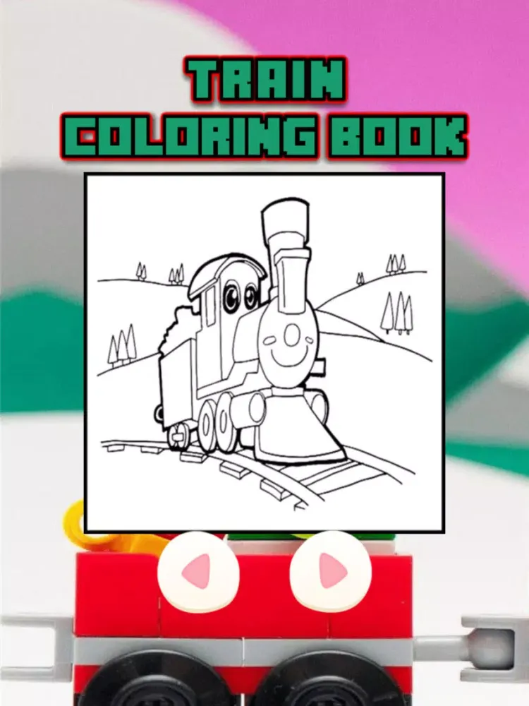 Trains Coloring Pages - Subway Train Games For Kid iPad  Screenshots