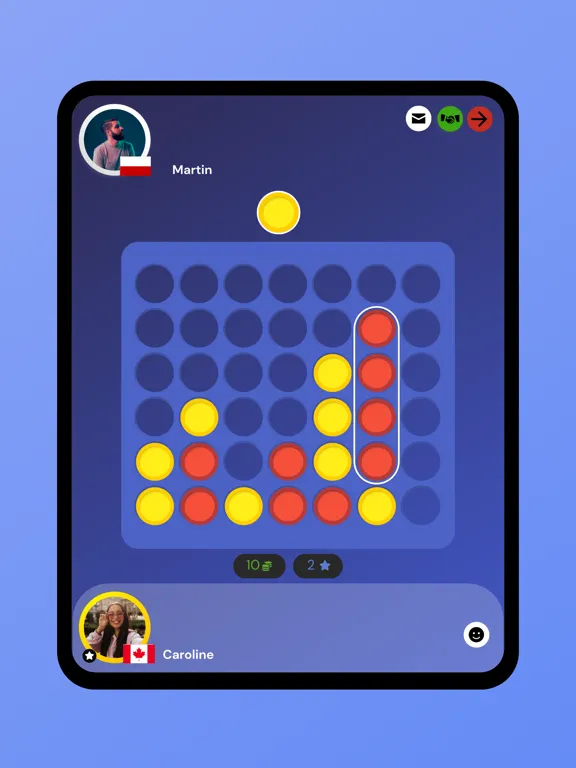 Four in a Row - Connect Lines iPad 應用截圖
