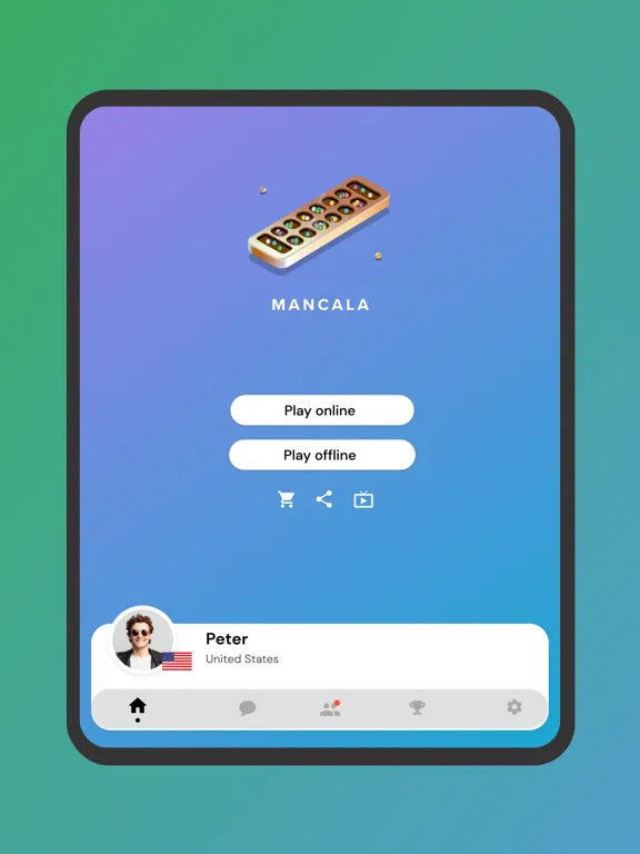 Mancala Online iPad  Ekran Görüntüleri