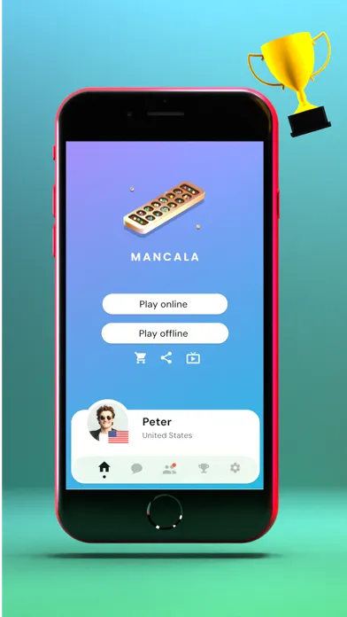 Mancala Online Ekran Görüntüleri