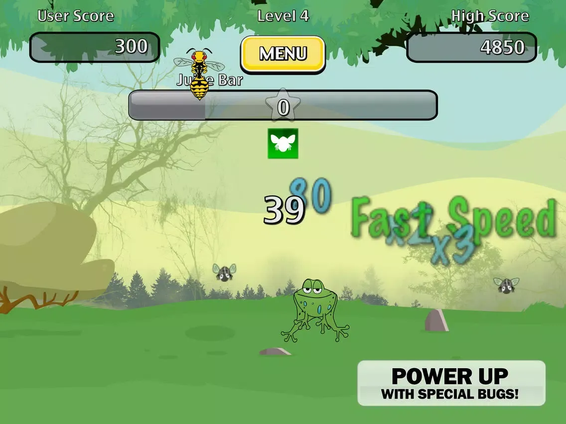 Jumpfrog Game iPad  스크린샷