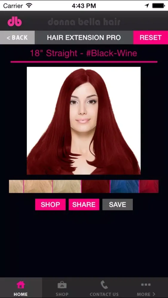 Donna Bella Hair Extension Pro स्क्रीनशॉट