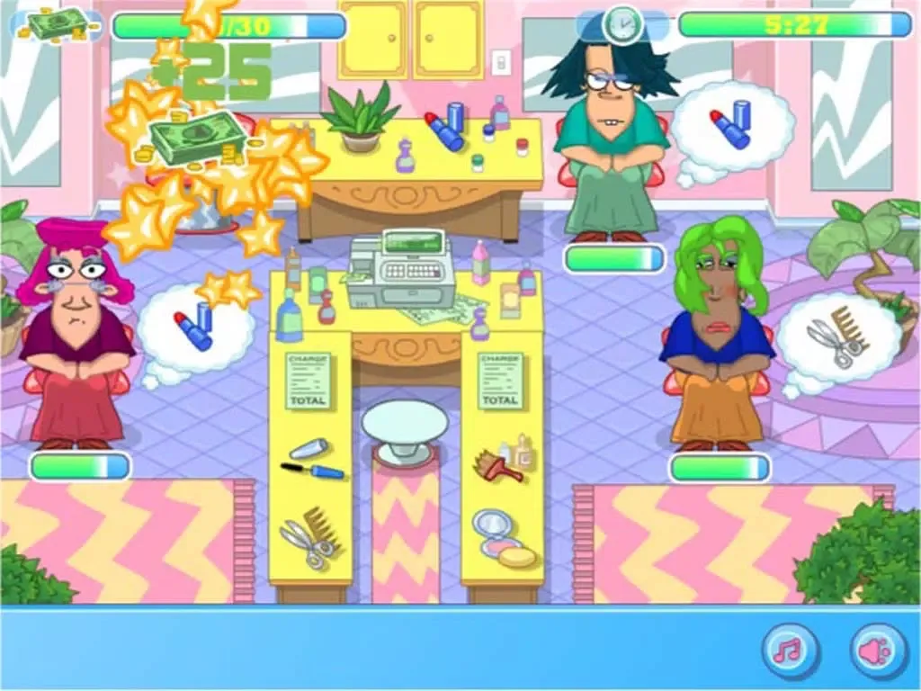 Captures d'écran de Beauty Salon Dash iPad 