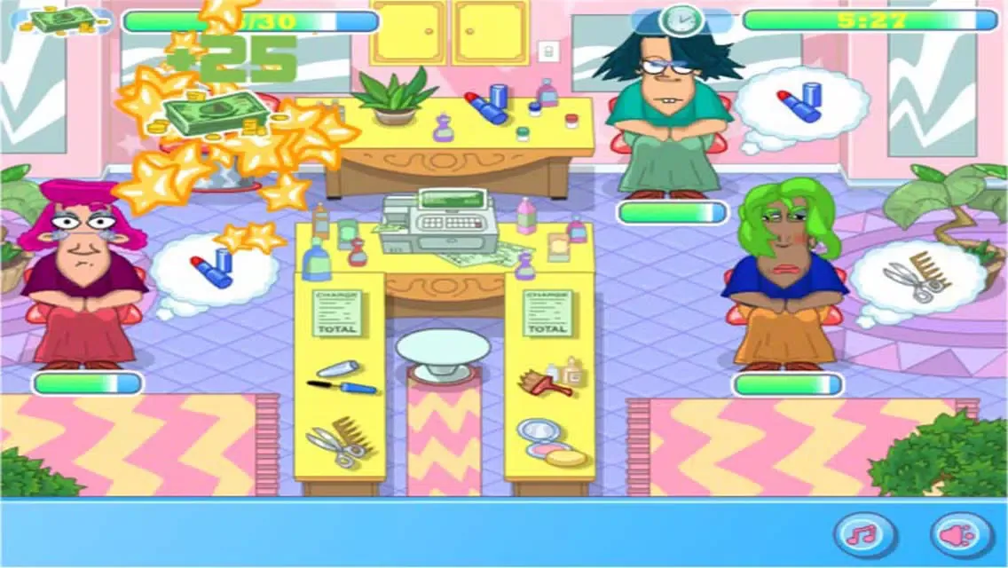 Captures d'écran de Beauty Salon Dash