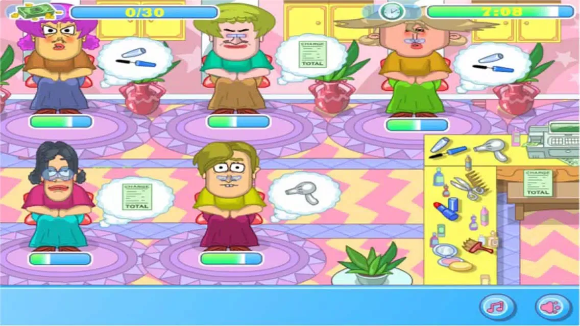 Captures d'écran de Beauty Salon Dash