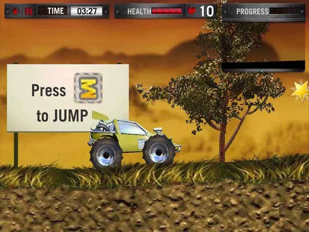 Monster Truck - big foot racing iPad  سکرین شاٹس