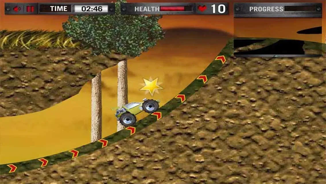 Monster Truck - big foot racing سکرین شاٹس