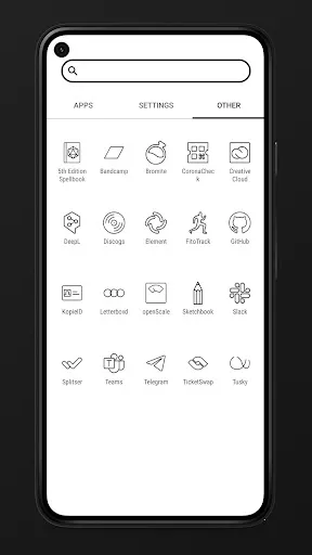Arcticons Black - Icon Pack Screenshots