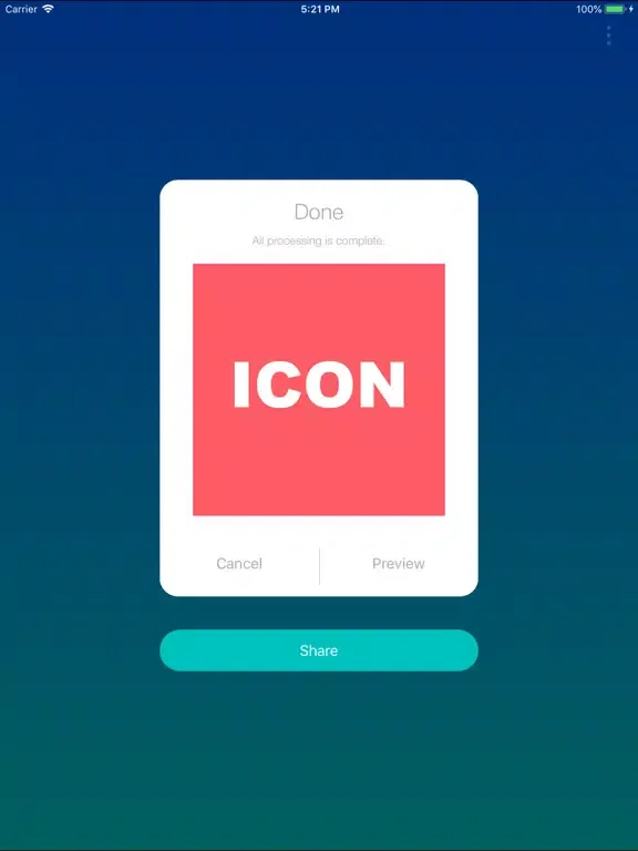 Icon Resize iPad 应用截图