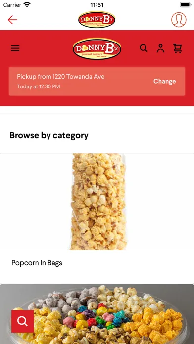 Capturas de tela do Donny B's Popcorn