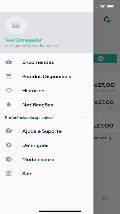 Five - Entregador Screenshots