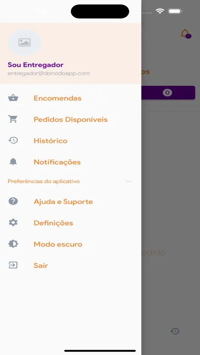 PedeAqui Delivery - Entregador سکرین شاٹس