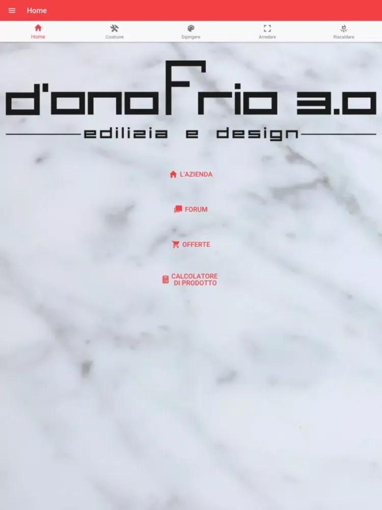 Tangkapan skrin D'Onofrio 3.0 iPad 