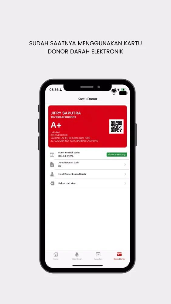donorku سکرین شاٹس
