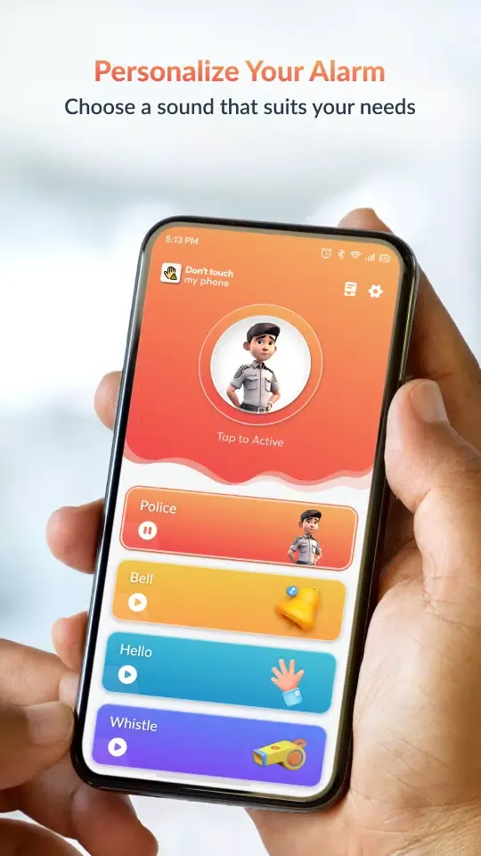 Capturas de pantalla de Don't Touch My Phone