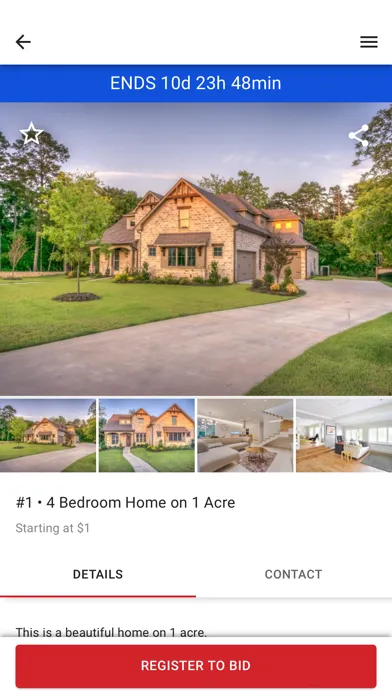 Captures d'écran de Don Rose Auction & Realty