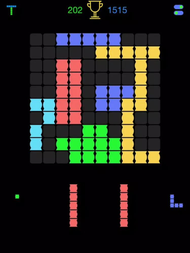 Zrzuty ekranu Tetrix Lines Pro iPad 