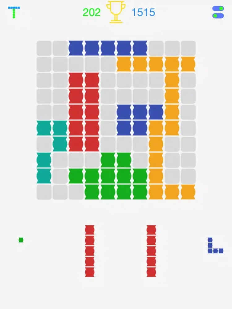 Zrzuty ekranu Tetrix Lines Pro iPad 